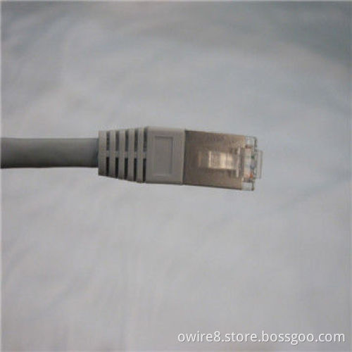Cat5e patch cable, grey color